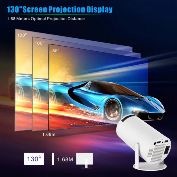 4K Portable Mini Projector - Image 3